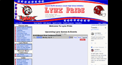 Desktop Screenshot of lynxpride.org